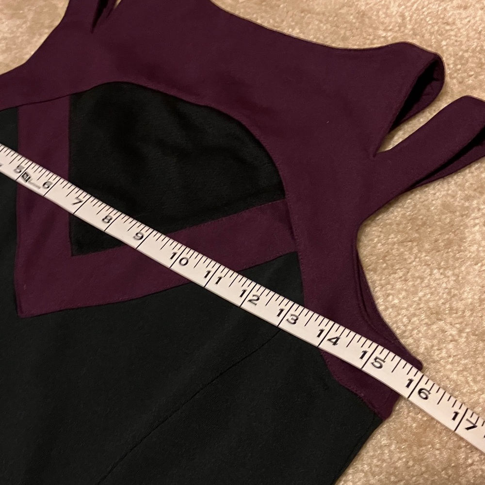Jockey Black and Purple Colorblock Tank Top - Picture 9 of 11
